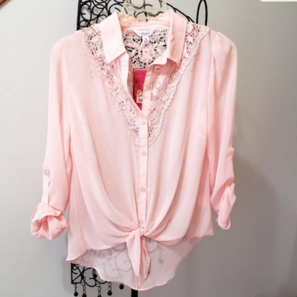 Womens Pink Blouse